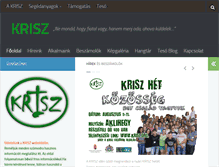 Tablet Screenshot of krisz.org